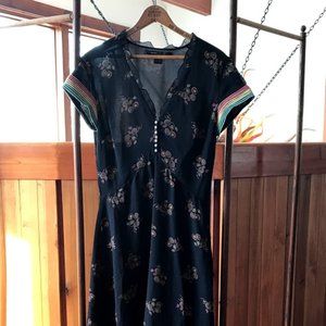 Marc Jacobs Sheer Silk Floral Dress